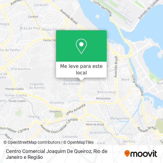 Centro Comercial Joaquim De Queiroz mapa