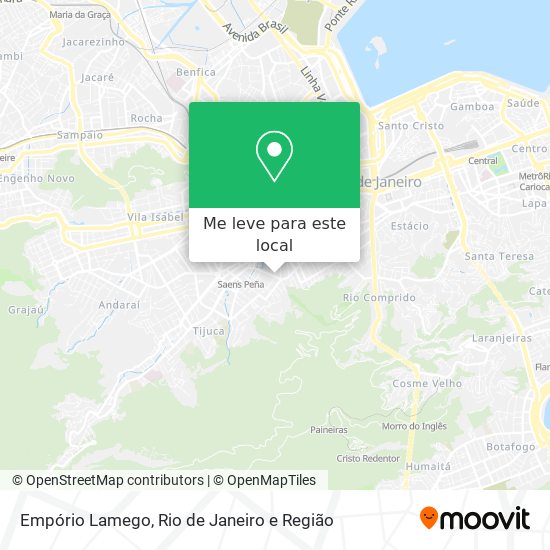 Empório Lamego mapa