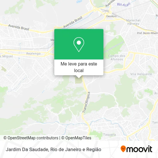 Jardim Da Saudade mapa