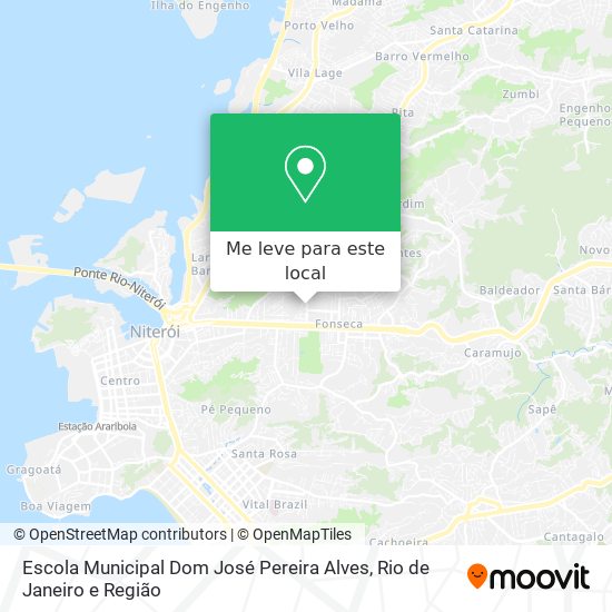 Escola Municipal Dom José Pereira Alves mapa