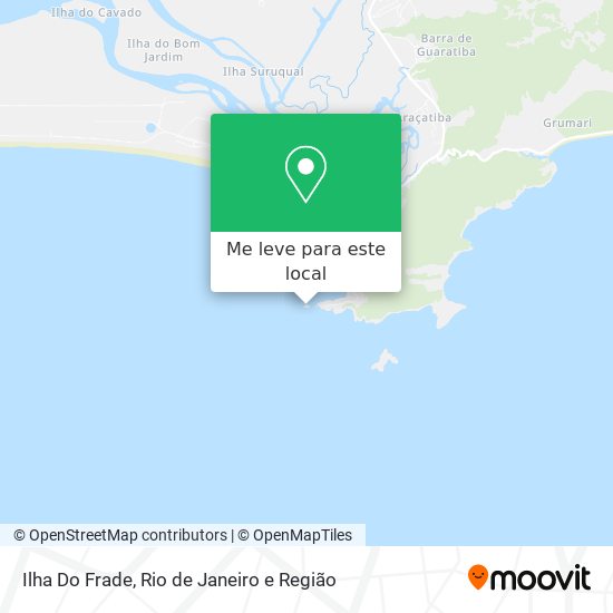 Ilha Do Frade mapa