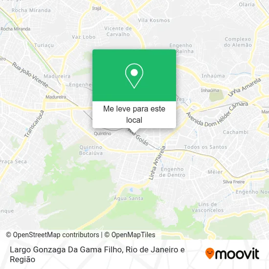 Largo Gonzaga Da Gama Filho mapa