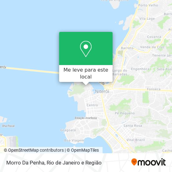 Morro Da Penha mapa