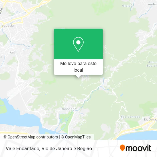 Vale Encantado mapa