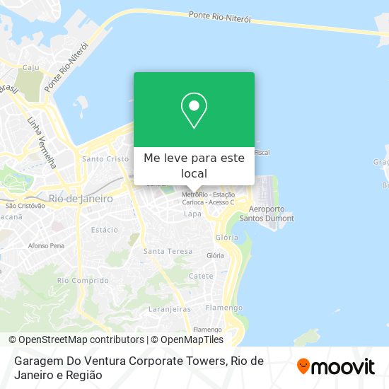 Garagem Do Ventura Corporate Towers mapa