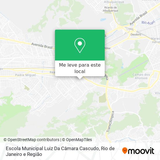 Escola Municipal Luiz Da Câmara Cascudo mapa