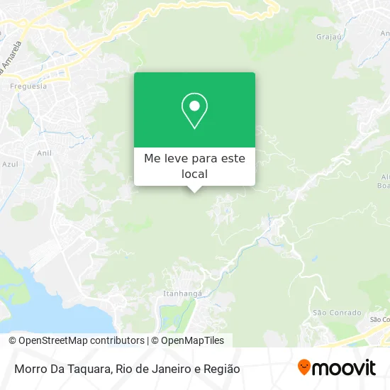 Morro Da Taquara mapa