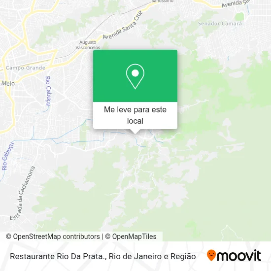 Restaurante Rio Da Prata. mapa