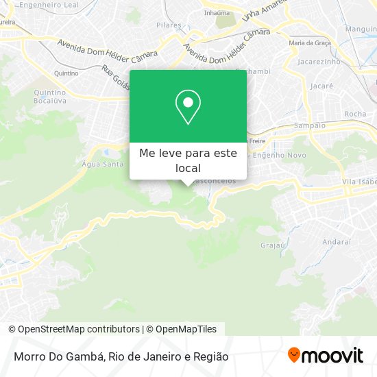 Morro Do Gambá mapa