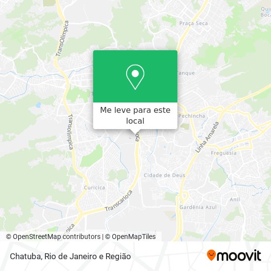 Chatuba mapa