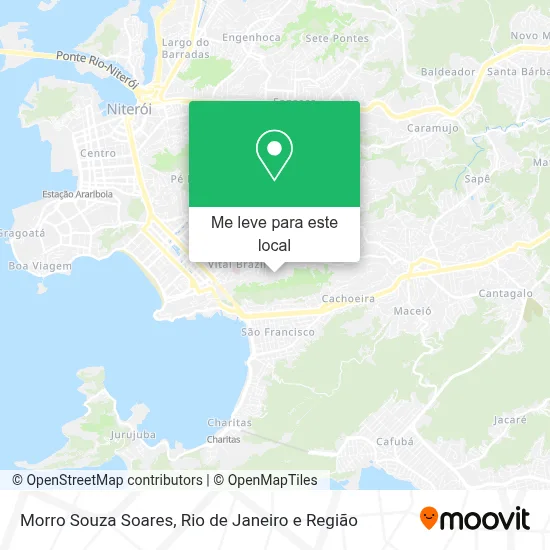 Morro Souza Soares mapa