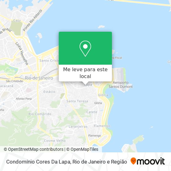 Condomínio Cores Da Lapa mapa