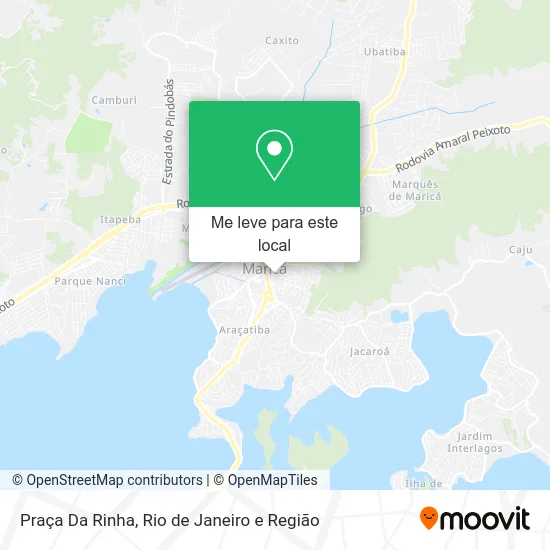 Praça Da Rinha mapa