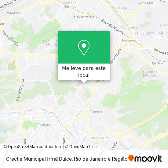 Creche Municipal Irmã Dulce mapa