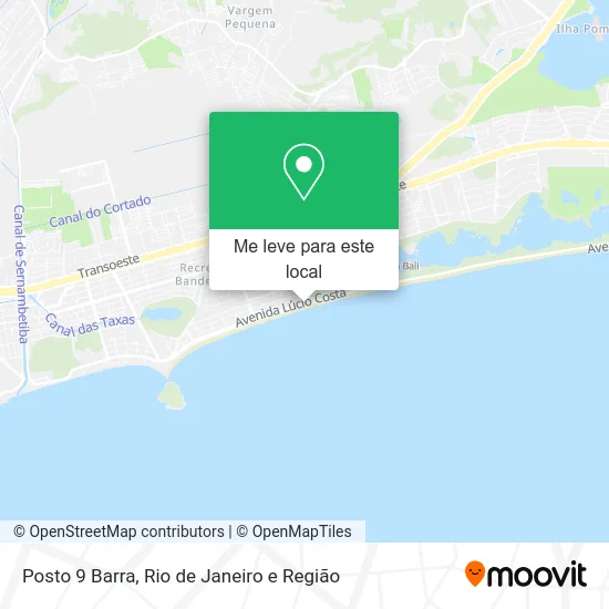 Posto 9 Barra mapa