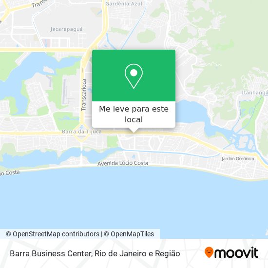 Barra Business Center mapa