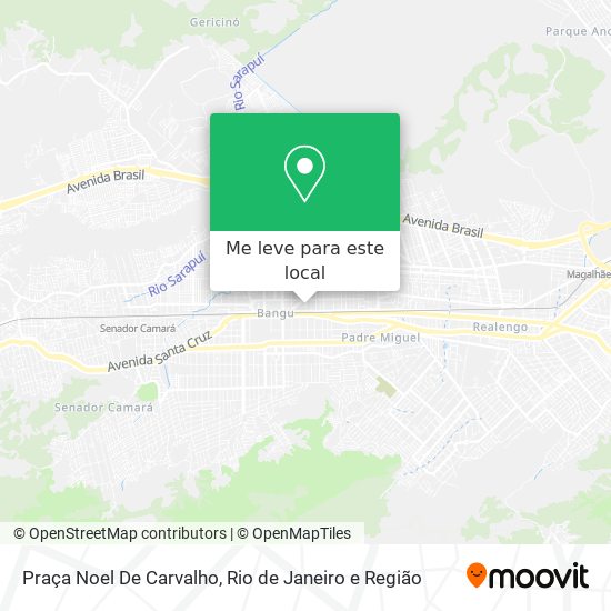 Praça Noel De Carvalho mapa