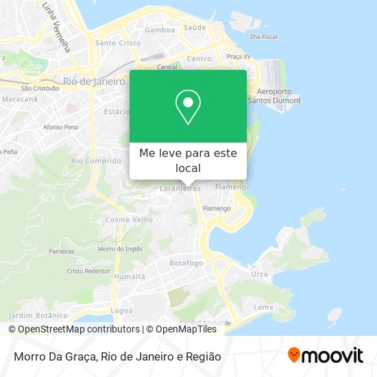 Morro Da Graça mapa