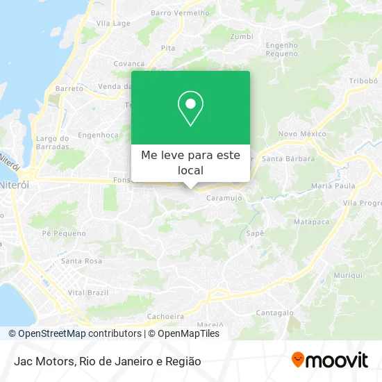 Jac Motors mapa