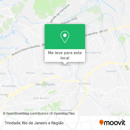 Trindade mapa
