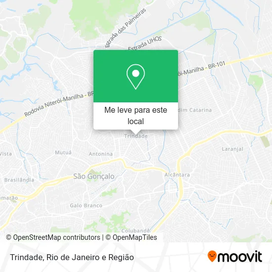 Trindade mapa