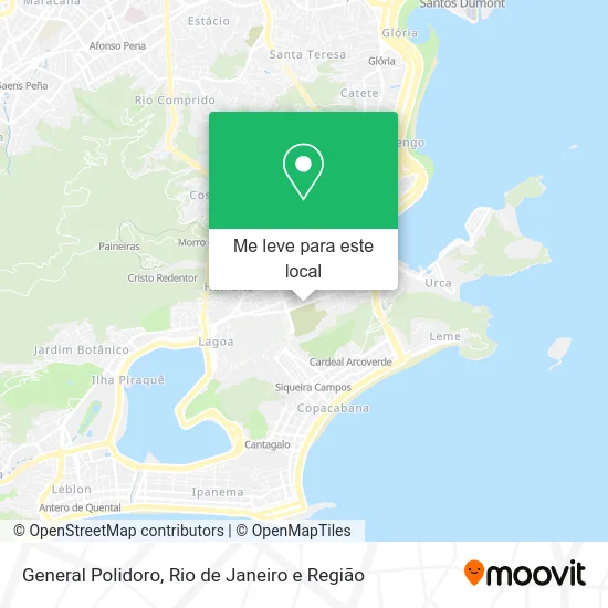 General Polidoro mapa