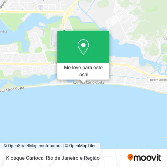 Kiosque Carioca mapa