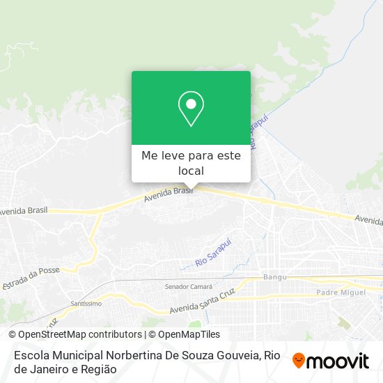 Escola Municipal Norbertina De Souza Gouveia mapa