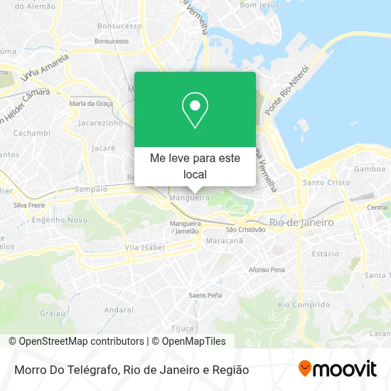 Morro Do Telégrafo mapa