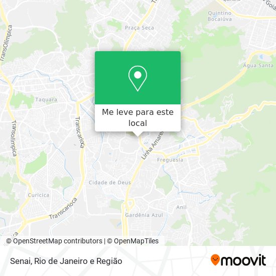 Senai mapa