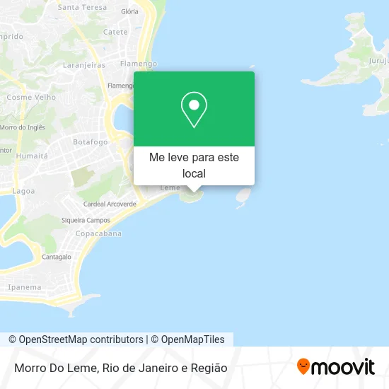 Morro Do Leme mapa