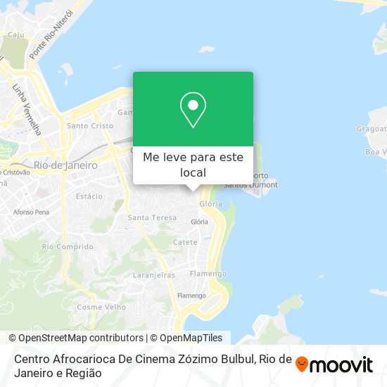 Centro Afrocarioca De Cinema Zózimo Bulbul mapa