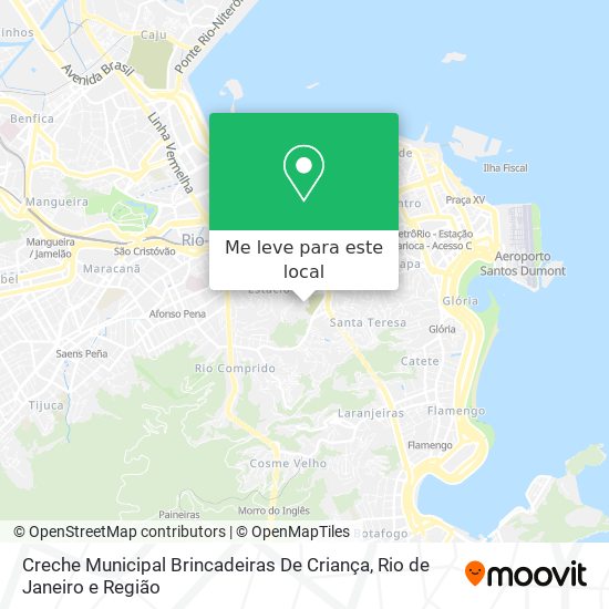 Creche Municipal Brincadeiras De Criança mapa