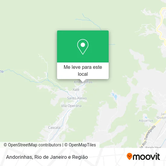 Andorinhas mapa