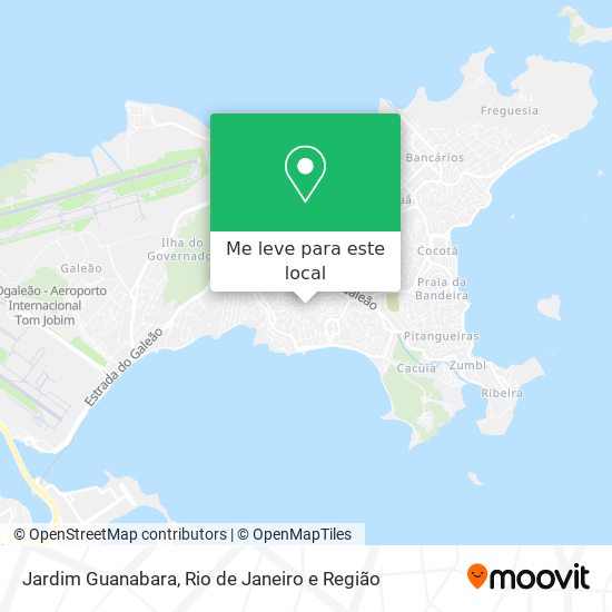 Jardim Guanabara mapa