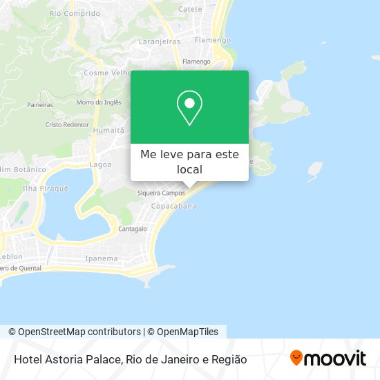 Hotel Astoria Palace mapa