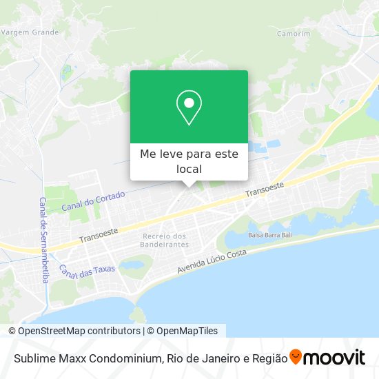 Sublime Maxx Condominium mapa