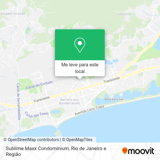 Sublime Maxx Condominium mapa