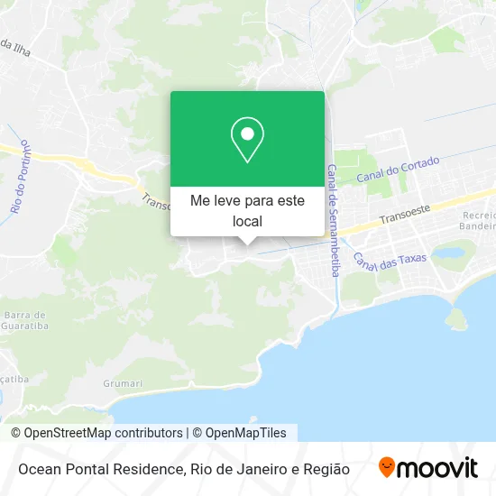 Ocean Pontal Residence mapa