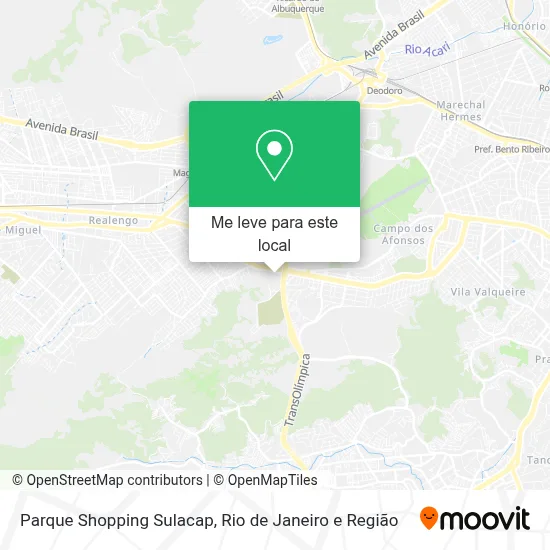 Parque Shopping Sulacap mapa