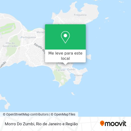 Morro Do Zumbi mapa