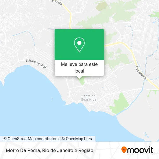 Morro Da Pedra mapa