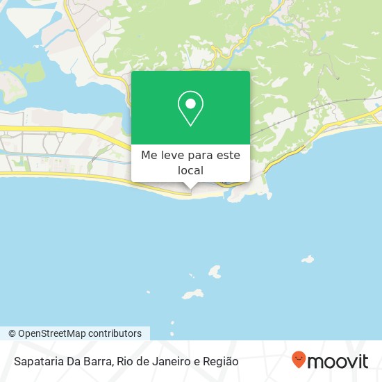 Sapataria Da Barra mapa