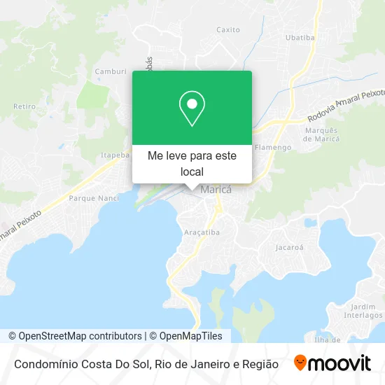 Condomínio Costa Do Sol mapa