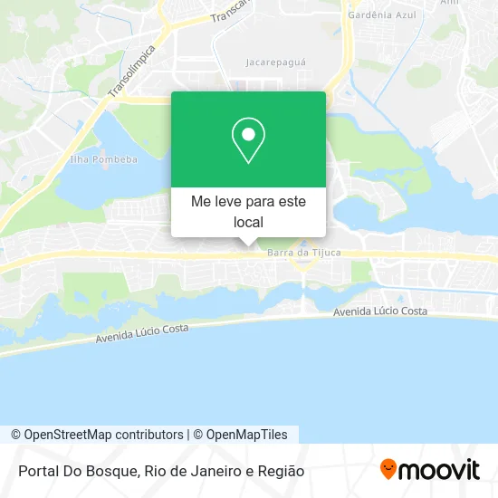 Portal Do Bosque mapa