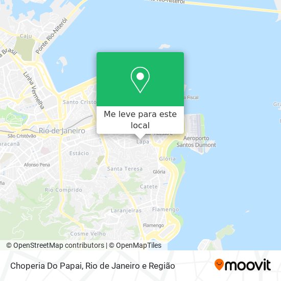 Choperia Do Papai mapa