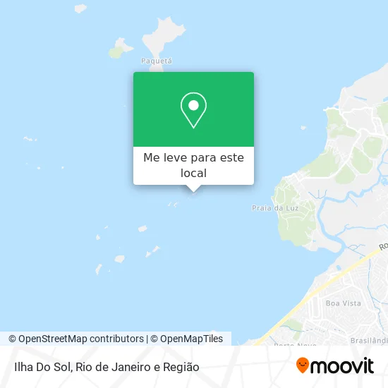 Ilha Do Sol mapa