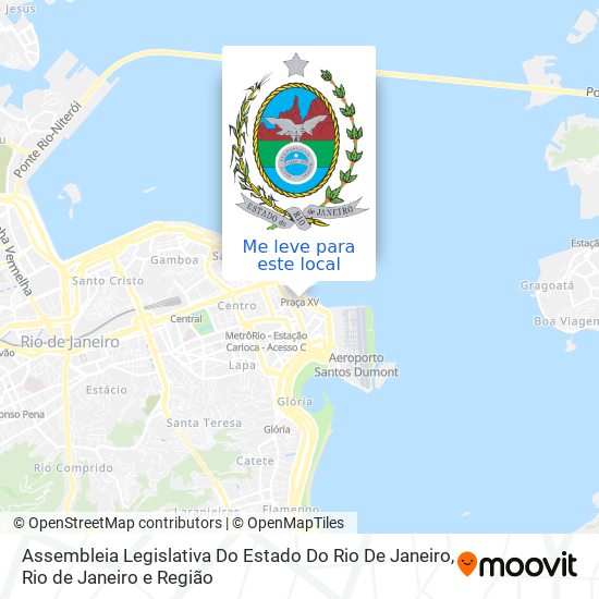 Assembleia Legislativa Do Estado Do Rio De Janeiro mapa