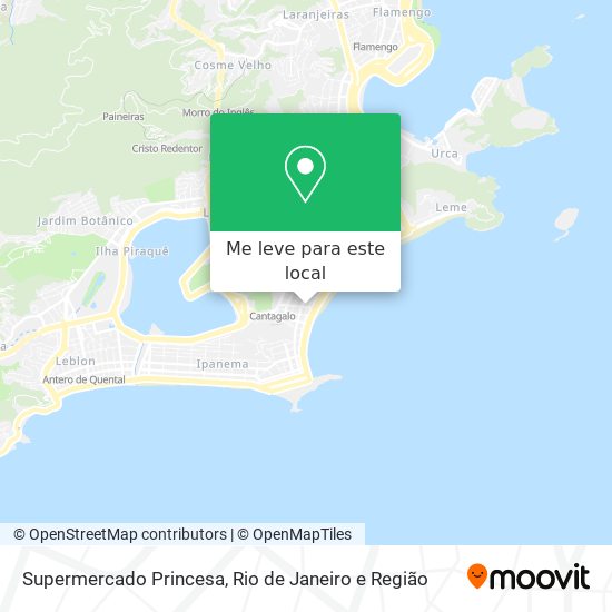 Supermercado Princesa mapa