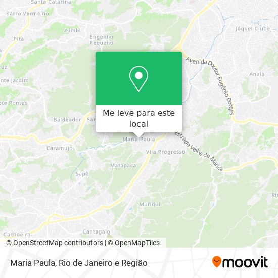 Maria Paula mapa